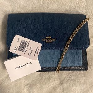 COACH Crossbody Denim bag